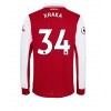 Arsenal Granit Xhaka #34 Hjemmedrakt 2022-23 Langermet
